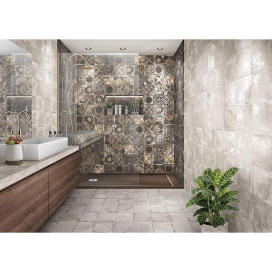 mainzu ricordi modern loft design csempe fenyes grafit fekete sotet kezi festes mintas cementlap diszcsempe rusztikus mediterran elegans polgari furdoszoba konyha furdo.JPG